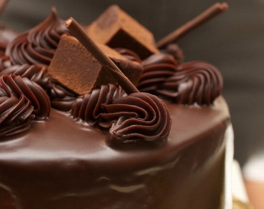 美味しいチョコレートケーキが出来上がる夢
