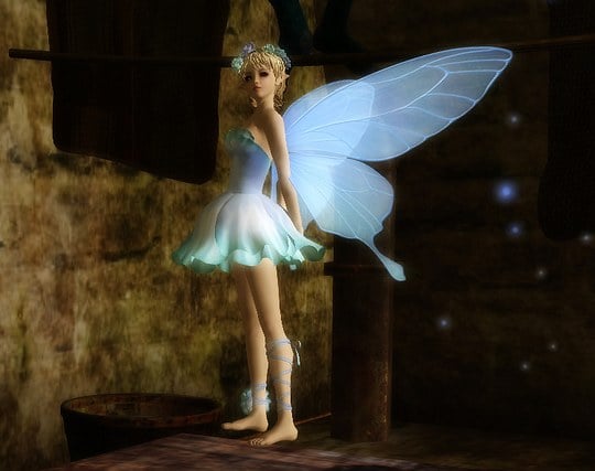 可愛い妖精が現れる夢