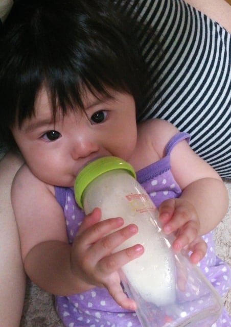 赤ちゃんがお乳を飲む夢