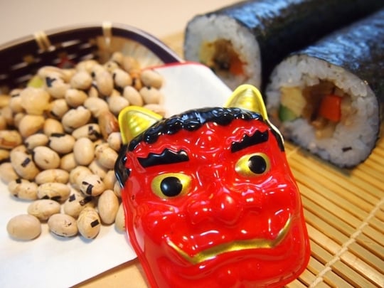 豆まきをして鬼を撃退する夢 豆まきをして鬼を撃退する夢
