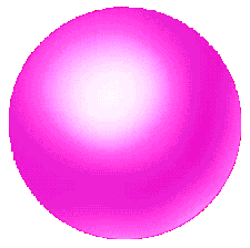 ピンク色の玉